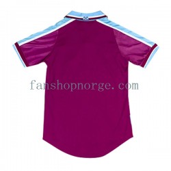 Billige Fotballdrakter West Ham United Retro Herre Hjemmedrakt 1999-2001 Kortermet