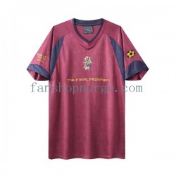 Billige Fotballdrakter West Ham United Iron Maiden Retro Herre Bortedrakt 2010 Kortermet