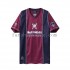 Billige Fotballdrakter West Ham United Iron Maiden Retro Herre Bortedrakt 2011 Kortermet