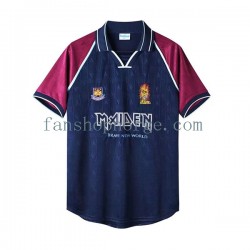 Billige Fotballdrakter West Ham United Iron Maiden Retro Herre Hjemmedrakt 1999 Kortermet