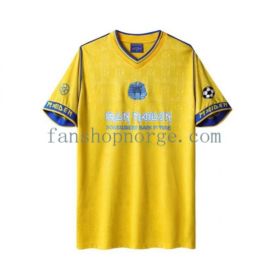 Billige Fotballdrakter West Ham United Iron Maiden Retro Herre Hjemmedrakt 2008 Kortermet