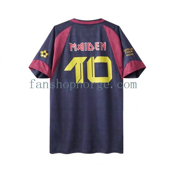 Billige Fotballdrakter West Ham United Iron Maiden Retro Herre Hjemmedrakt 2010 Kortermet