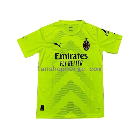 Billige Fotballdrakter AC Milan Keeper Herre Hjemmedrakt 2022-2023 Kortermet