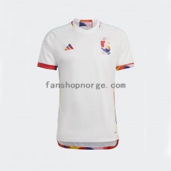 Billige Fotballdrakter Belgia Herre Bortedrakt World Cup 2022 Kortermet