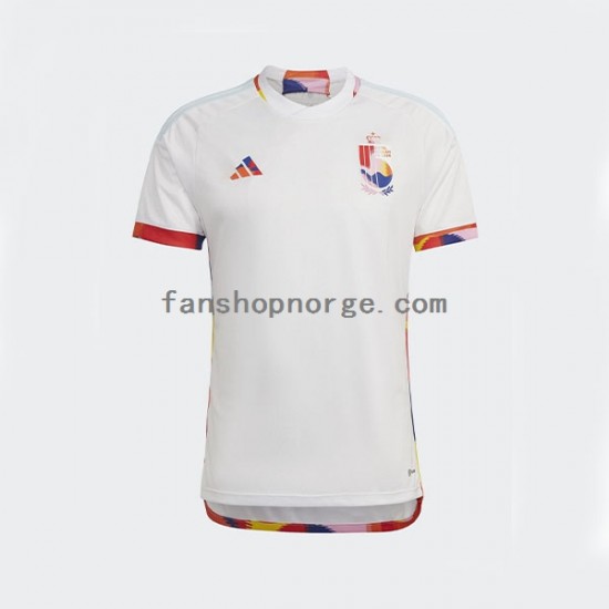 Billige Fotballdrakter Belgia Herre Bortedrakt World Cup 2022 Kortermet