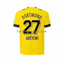 Billige Fotballdrakter Borussia Dortmund Karim Adeyemi 27 Herre Hjemmedrakt 2022-2023 Kortermet