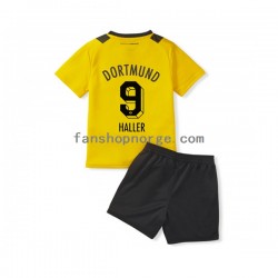 Billige Fotballdrakter Borussia Dortmund Sebastien Haller 9 Barn Hjemmedrakt 2022-2023 Kortermet