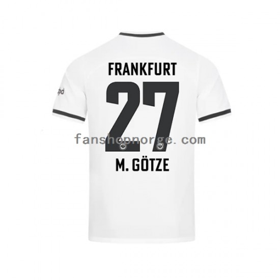 Billige Fotballdrakter Eintracht Frankfurt Mario Gotze Herre Hjemmedrakt 2022-2023 Kortermet