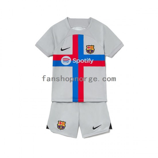 Billige Fotballdrakter FC Barcelona Barn Tredjedrakt 2022-2023 Kortermet