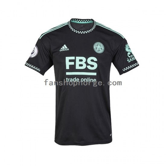 Billige Fotballdrakter Leicester City Herre Bortedrakt 2022-2023 Kortermet