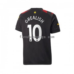 Billige Fotballdrakter Manchester City Grealish 10 Herre Bortedrakt 2022-2023 Kortermet