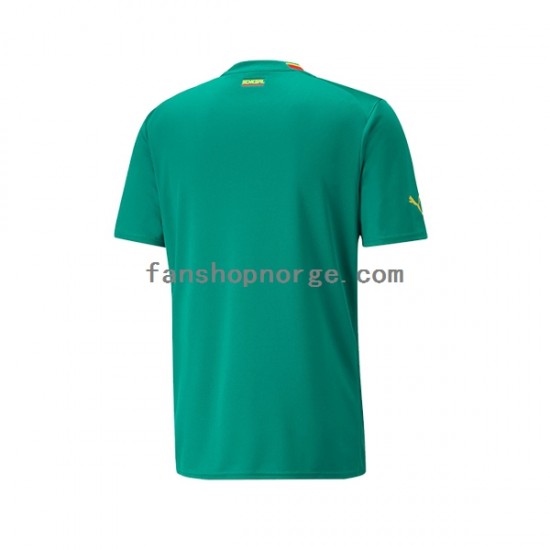 Billige Fotballdrakter Senegal Herre Bortedrakt World Cup 2022 Kortermet