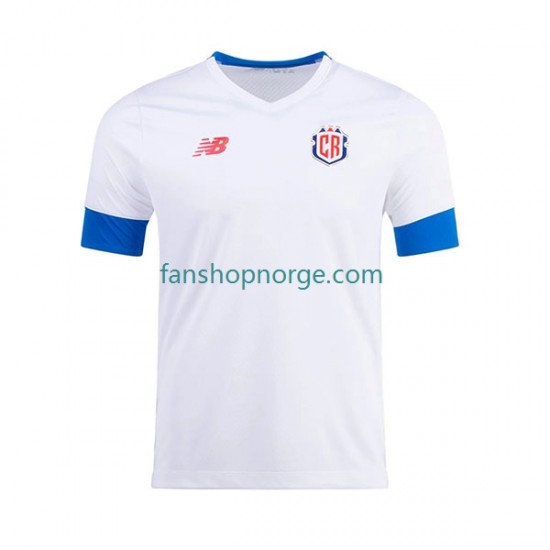 Billige Fotballdrakter Costa Rica Herre Bortedrakt World Cup 2022 Kortermet