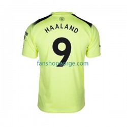 Billige Fotballdrakter Manchester City Haaland 9 Herre Tredjedrakt 2022-2023 Kortermet