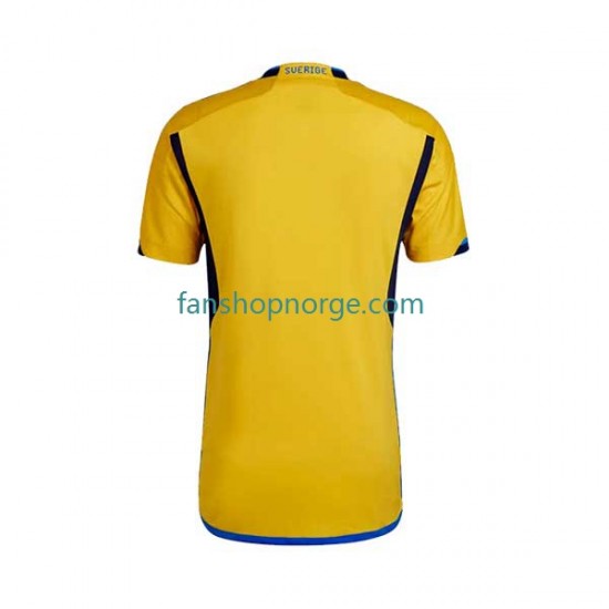 Billige Fotballdrakter Sverige Herre Hjemmedrakt 2022 Kortermet