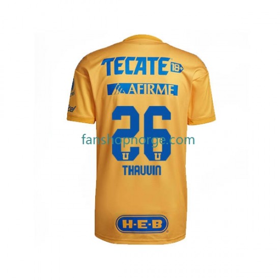 Billige Fotballdrakter Tigres UANL Florian Thauvin 26 Herre Hjemmedrakt 2022-2023 Kortermet
