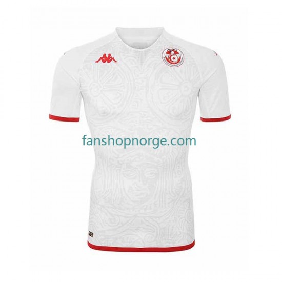 Billige Fotballdrakter Tunisia Herre Bortedrakt World Cup 2022 Kortermet