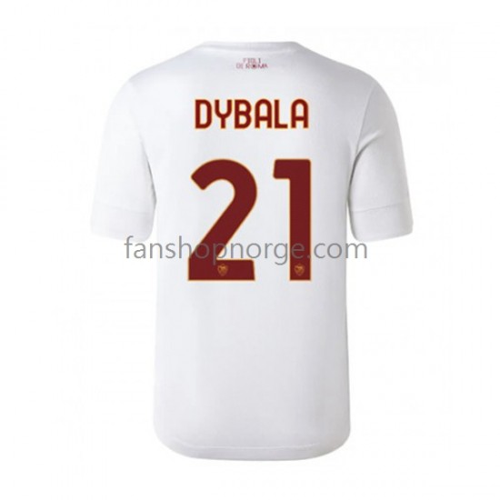 Billige Fotballdrakter Roma Paulo Dybala 21 Herre Bortedrakt 2022-2023 Kortermet