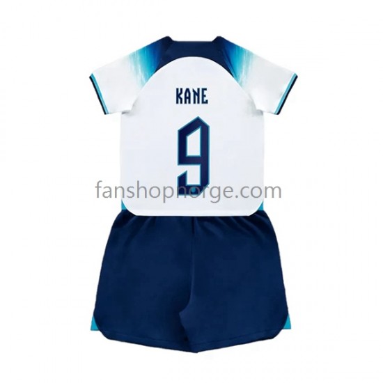 Billige Fotballdrakter England Kane 9 Barn Hjemmedrakt World Cup 2022 Kortermet