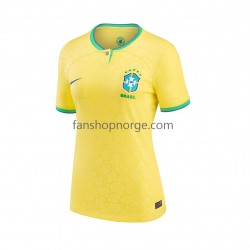 Billige Fotballdrakter Brasil Dame Hjemmedrakt World Cup 2022 Kortermet