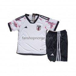 Billige Fotballdrakter Japan Barn Bortedrakt World Cup 2022 Kortermet