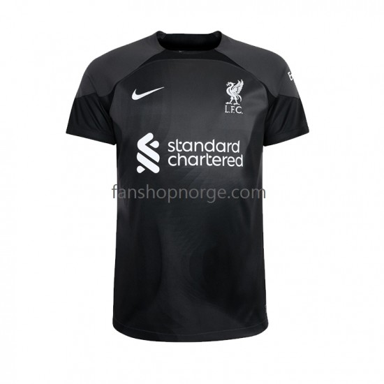 Billige Fotballdrakter Liverpool Keeper Herre Bortedrakt 2022-2023 Kortermet
