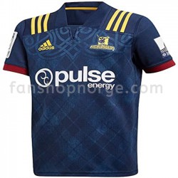 Billige Fotballdrakter Dunedin Highlanders Rugby Hjemmedrakt 2020 Kortermet
