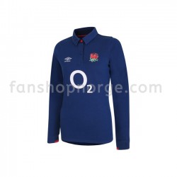 Billige Fotballdrakter England Rugby Classic Dame Bortedrakt 2020-2021 Langermet