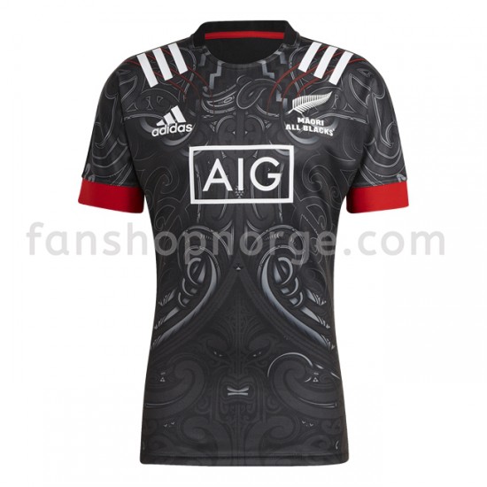 Billige Fotballdrakter New Zealand Maori Rugby Hjemmedrakt 2020-2021 Kortermet