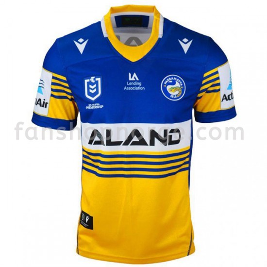 Billige Fotballdrakter Parramatta Eels Rugby Hjemmedrakt 2021 Kortermet