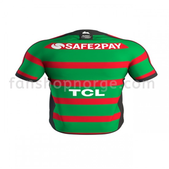 Billige Fotballdrakter South Sydney Rabbitohs Rugby Hjemmedrakt 2020 Kortermet