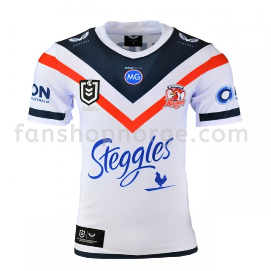 Billige Fotballdrakter Sydney Roosters Rugby Bortedrakt 2021 Kortermet