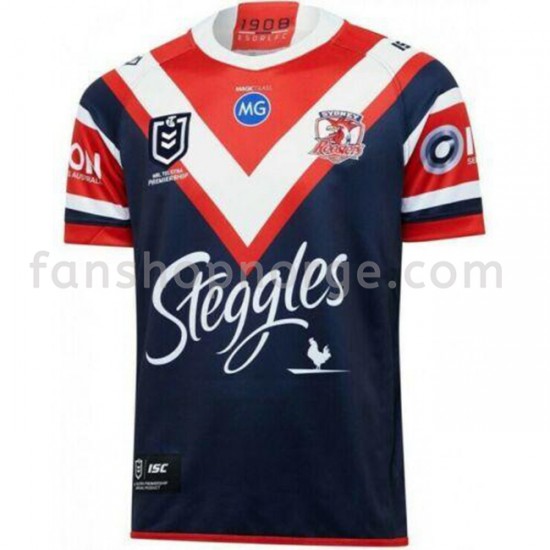 Billige Fotballdrakter Sydney Roosters Rugby Hjemmedrakt 2020 Kortermet
